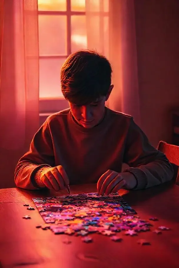 拼图少年 电影海报 - 秋霞影院院手机版